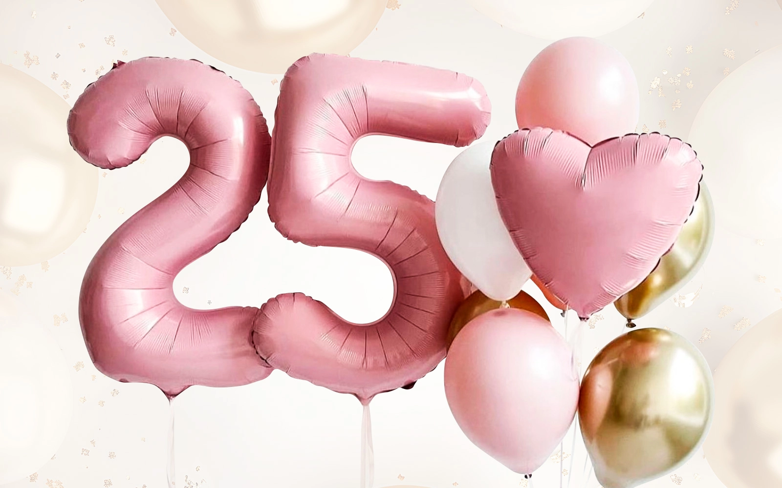 Balloon Bouquet and 2 Numbers