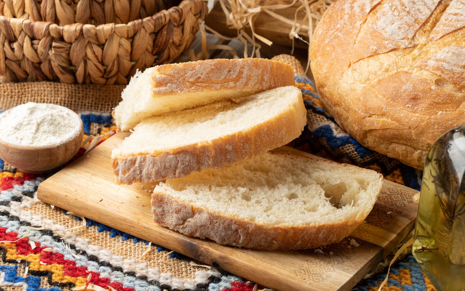 Homebaked bread