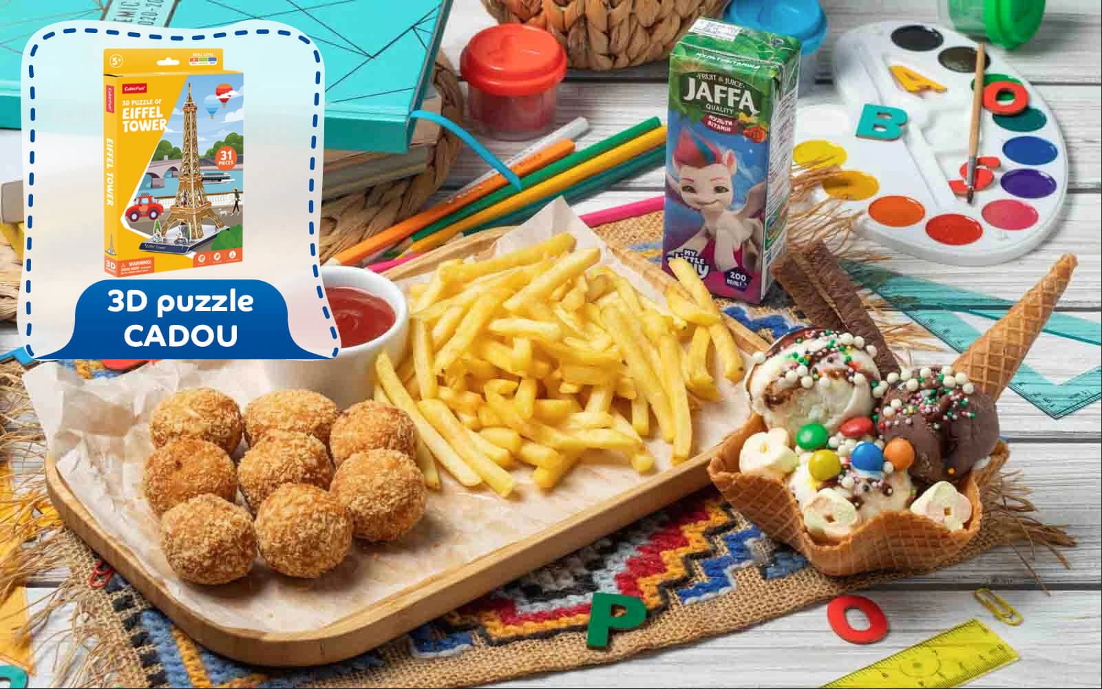 Set Școlar cu nuggets (doar în restaurante)