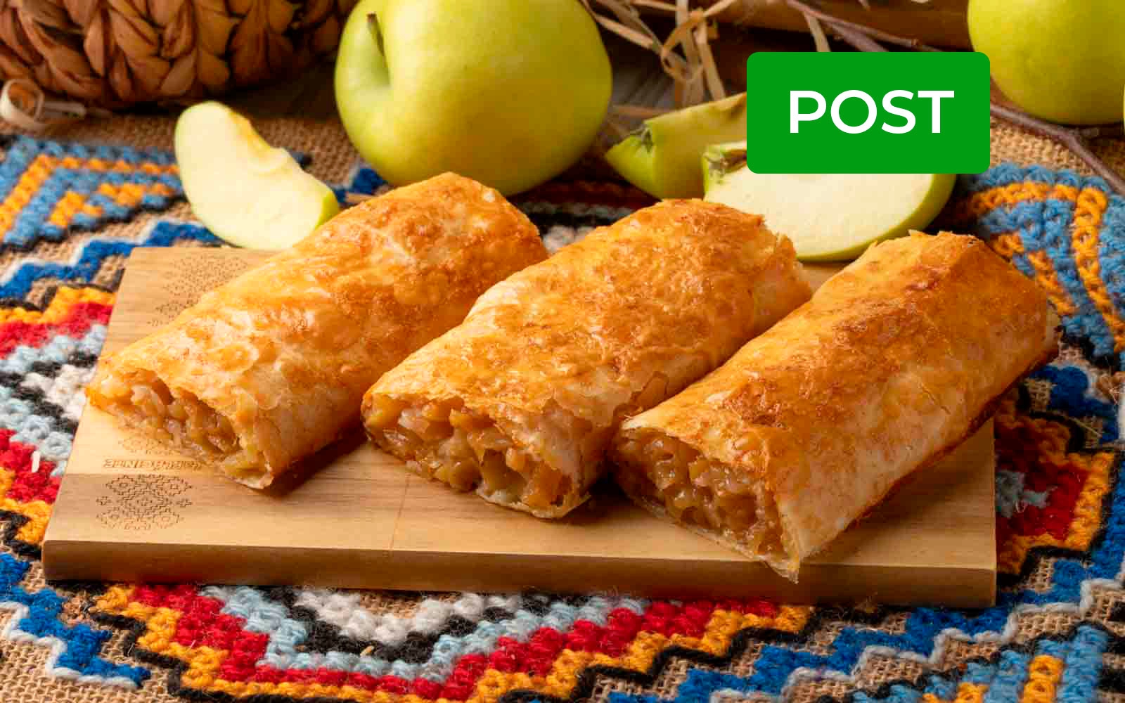 Învârtită cu mere