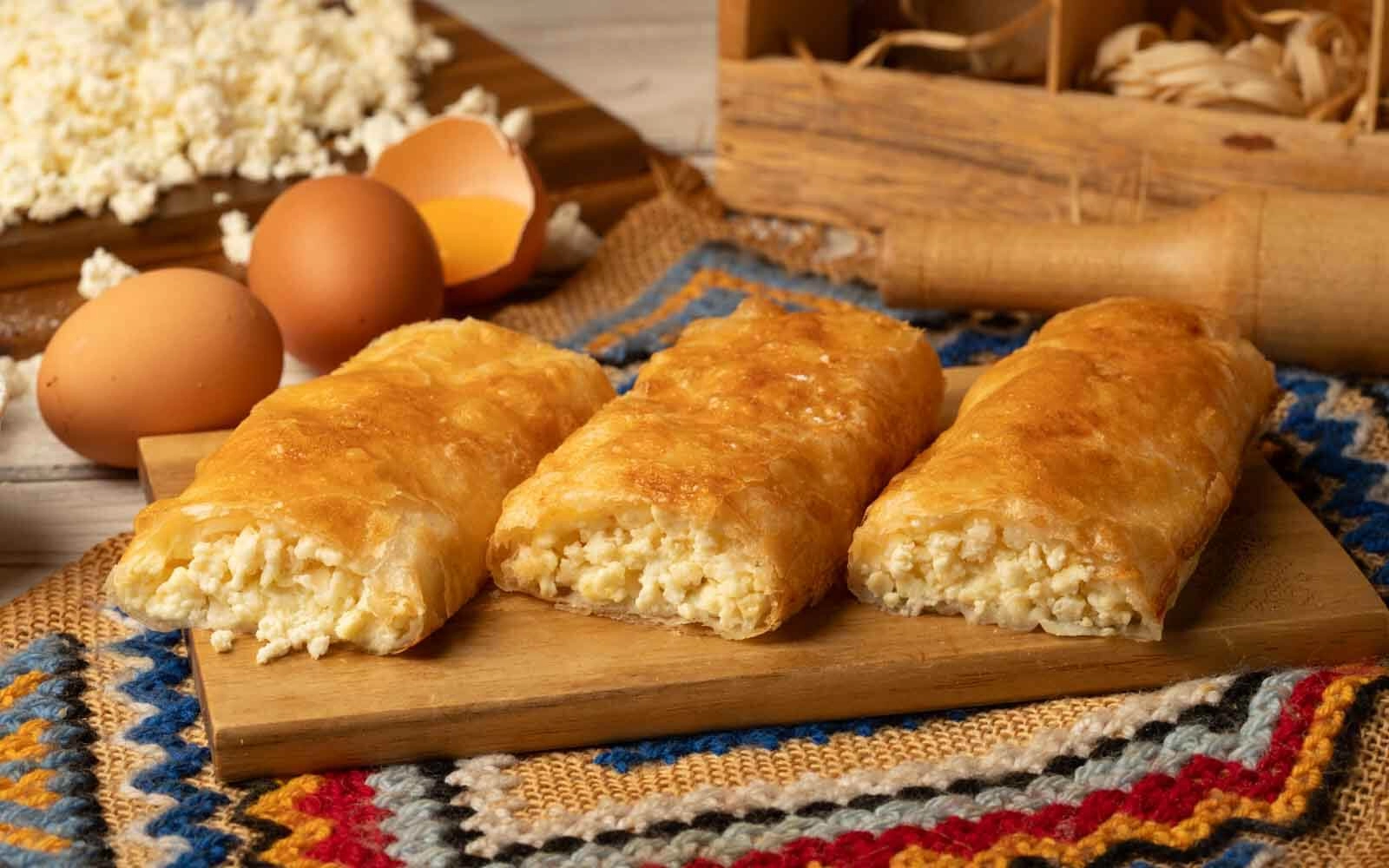 Învârtită cu brânză de vaci și oi