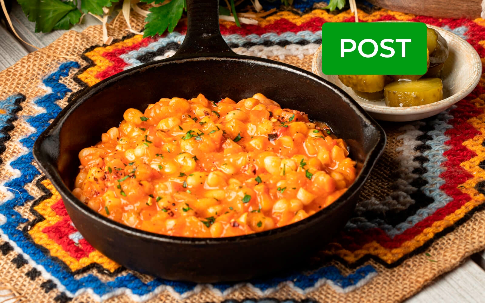 Fasole cu legume de post