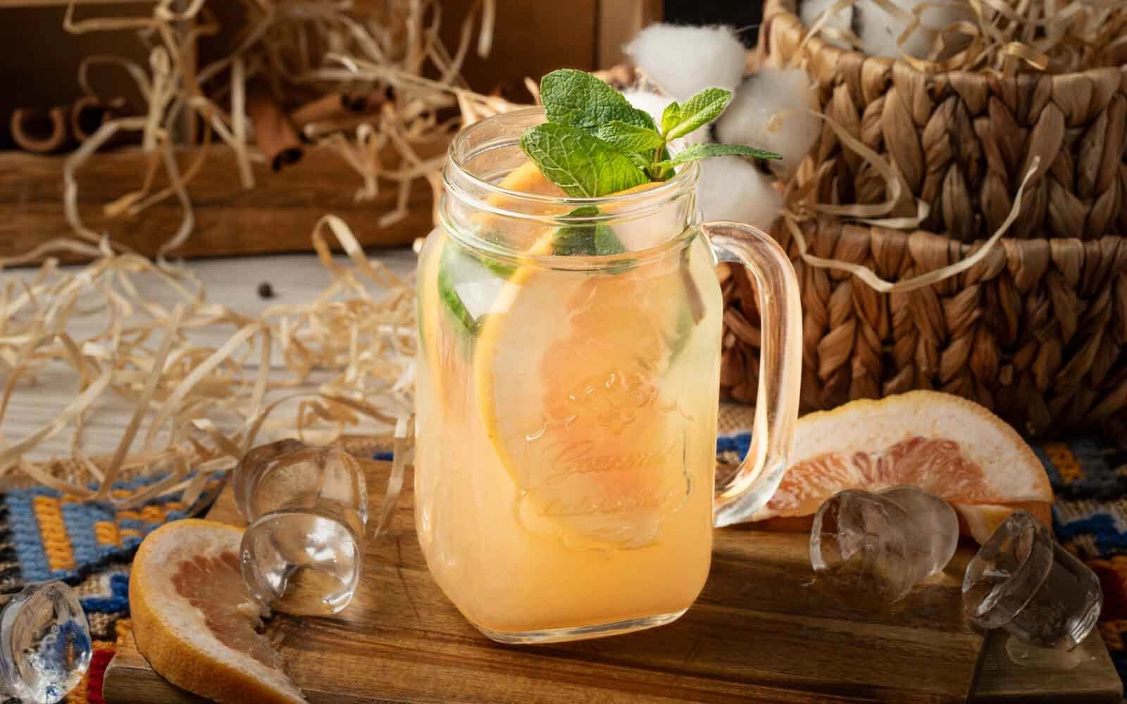 Lychee-Grapefruit Lemonade