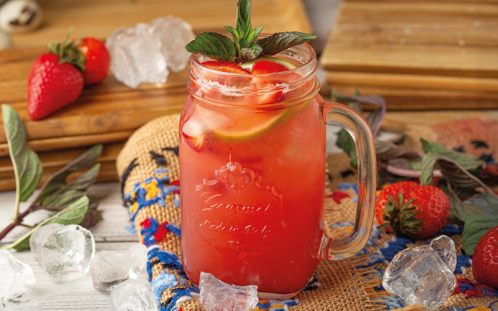 Limonadă de căpșuni