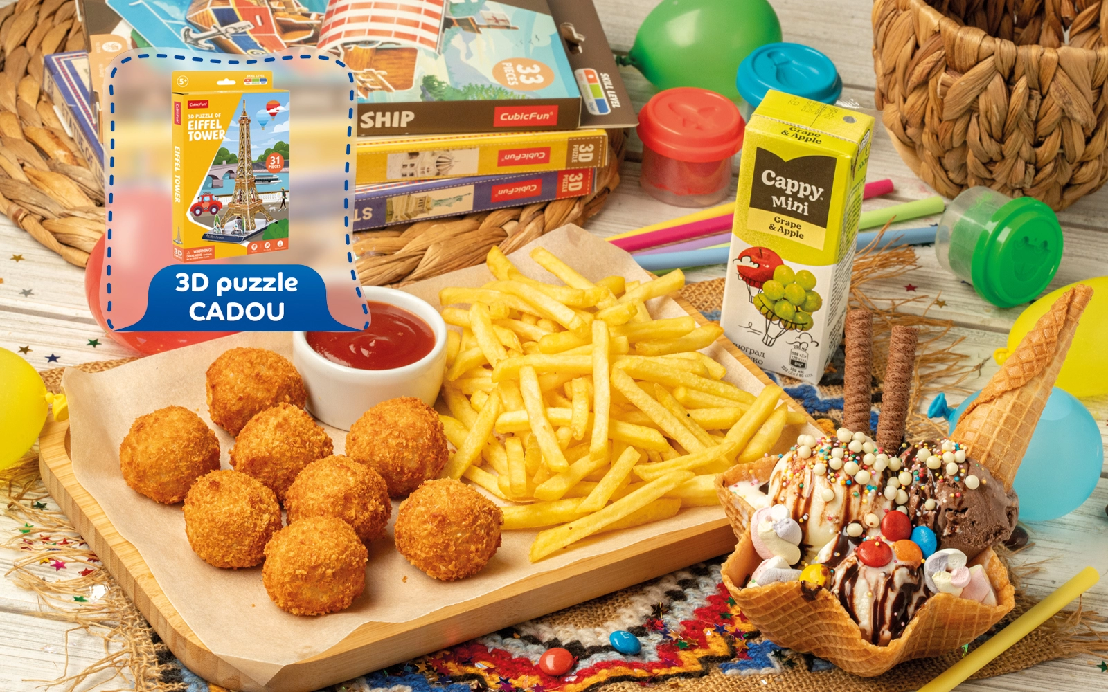 Doar în restaurante - Combo cu nuggete