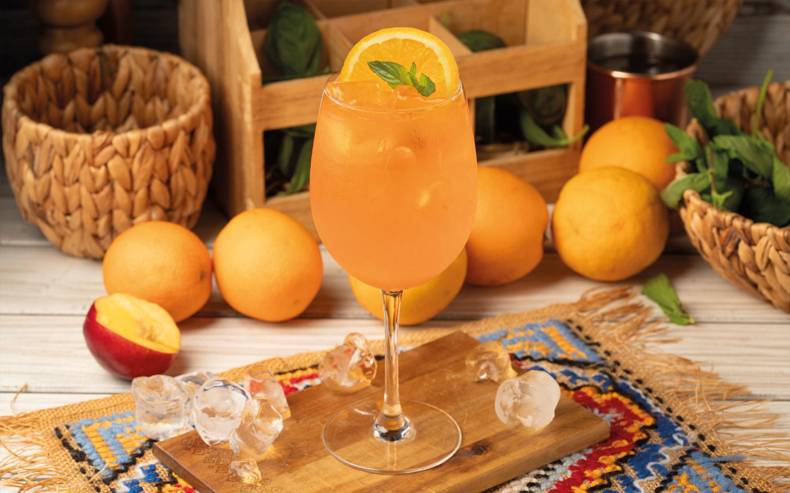 Aperol cu piersici