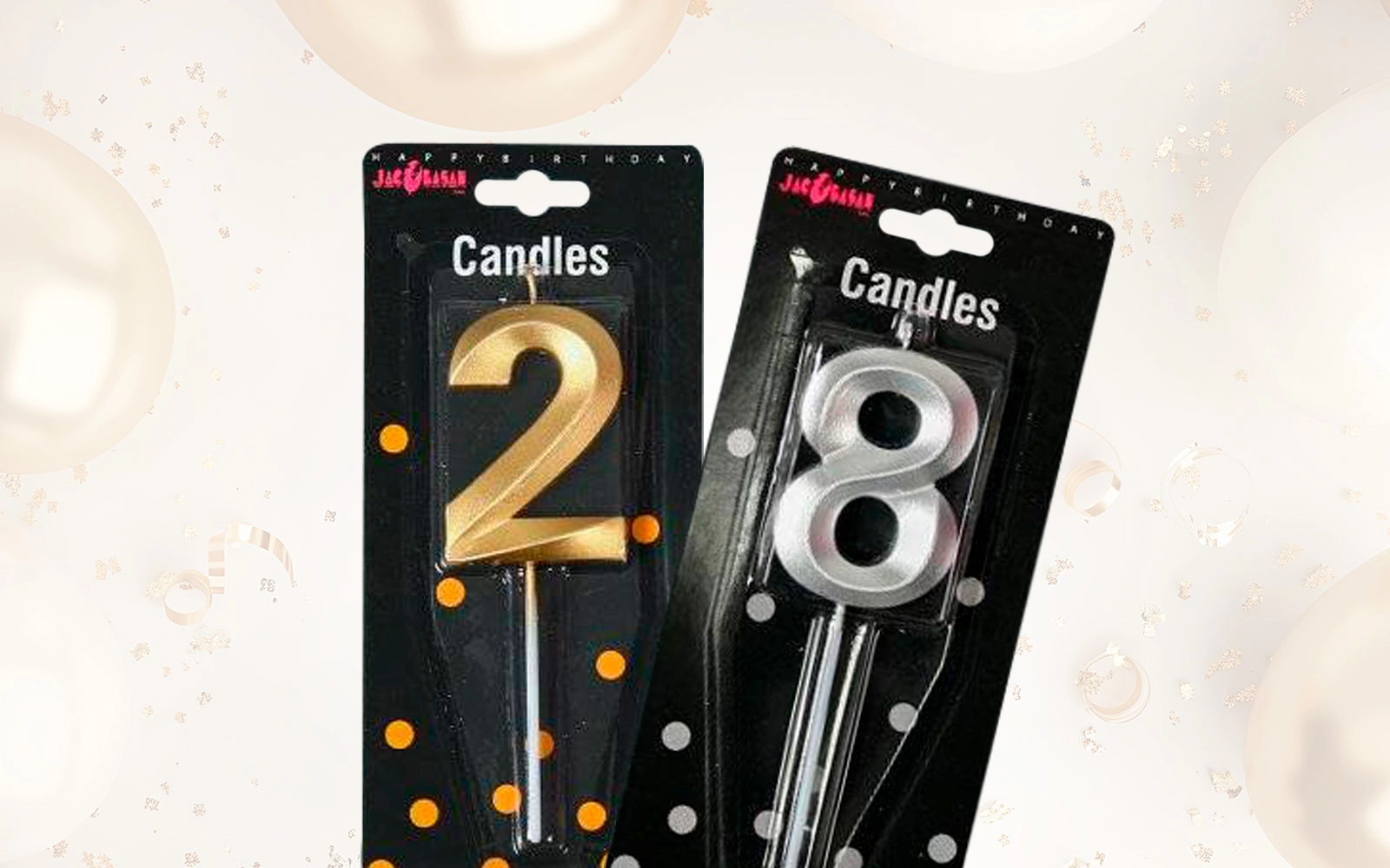 Cake candle number 0-9